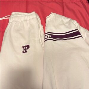 Victoria's Secret Pink White and Purple Set